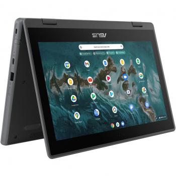 ASUS Chromebook Flip CR1 CR1100FKA-BP0271 - Portátil táctil 11.6 HD (Intel Celeron N4500, 4GB RAM, 32GB eMMC, Intel