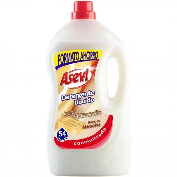 Detergente Asevi Jabón de Marsella 52 dosis
