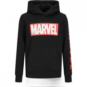 Jack & Jones Jcomarvel Black Hoodie for Kids