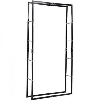 Black Steel Firewood Rack 39.4x9.8x78.7