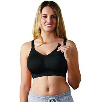 Bravado Body Silk Seamless Nursing Bra-Sujetador Mujer    negro Large