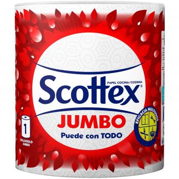Scottex Jumbo Rollo de Papel de Cocina Doble Capa, 1 Unidad