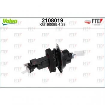 Cilindro maestro de embrague VALEO 2108019 / Cilindro principal de embrague FTE 2108019