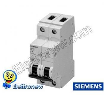 Interruptor Magnetotérmico Siemens 1P+N 20A 4.5kA Tipo C 2 Módulos 5SL35207