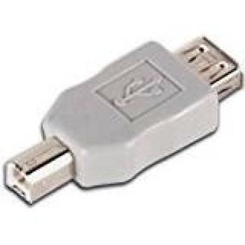 Adaptador USB A Hembra a B Macho Multicolor Velleman CW072