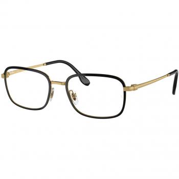 Ray-Ban RX6495 Asian Fit 2991 Gafas Graduadas para Hombre Negras