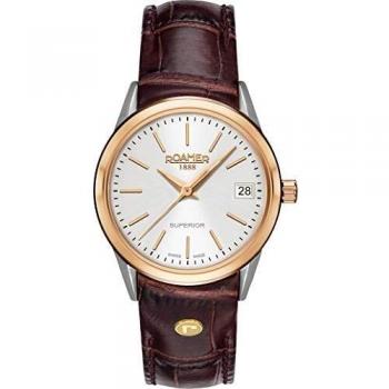 Roamer of Switzerland Superior Reloj de mujer cuarzo 30mm 508856 49 15 05