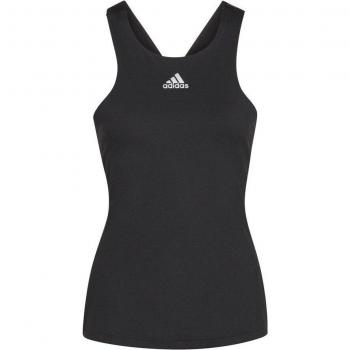 Camiseta de Tirantes Adidas Y-Tank para Mujer en Color Negro
