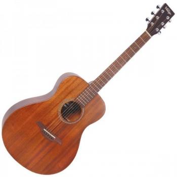 Vintage V300 Folk Acoustic Guitar Mahogany V300mh