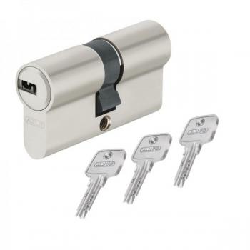 ABUS EC550 - Cerradura de cilindro con perfil NP, LG 28/N + G reversible de 34 mm, 3 llaves con cerradura de llave, 1 unidad EC550NP, EC550NP