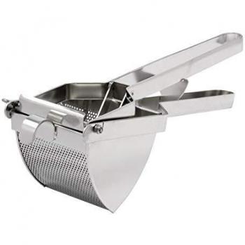 Prensa puré profesional de acero inoxidable Vogue Heavy Duty 100x100mm Masher Juicer