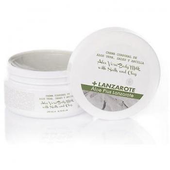 Crema Corporal Aloe Vera, Sales y Arcilla 250 ml - Aloe Plus Lanzarote