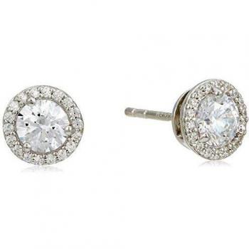 Pendientes de botón Michael Kors MKC1035AN040 en plata 925 con circonitas para mujer