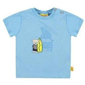 Steiff T-Shirt 1/4 Arm-Camiseta Niñas    Blau