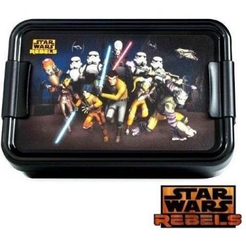 'Star Wars Lunch Box Rebels 202 x 136 x 65 mm – Ideal para Pause Pan, frutas, aperitivos – para viajes o Casa
