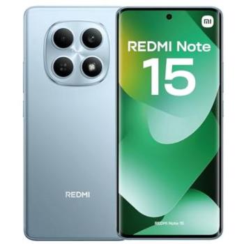 Smartphone Xiaomi Redmi Note 15 4G Azul Glaciar 8GB RAM 128GB Batería 6000mAh