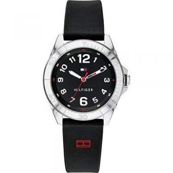 Tommy Hilfiger Reloj Analógico para Niños de Cuarzo con Correa en Caucho 01791599