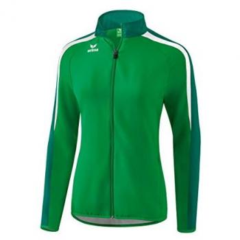 Erima - chaqueta de presentación Liga 2.0 señoras poliéster verde/blanco talla 34