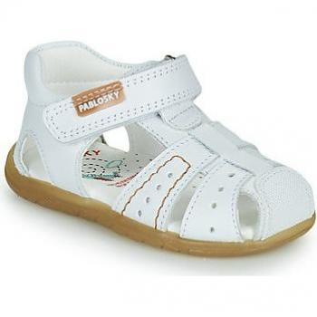 Sandalias Pablosky modelo 009905 para niños en color blanco