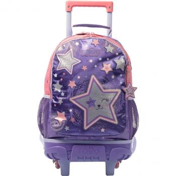 Mochila Totto Star Cat M con ruedas infantil