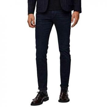 Selected Homme Slim Fit Jeans Leon 6155 - Black Denim, Size 30/L34