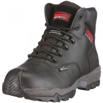 Maddog Safety Sicherheitsschuhe S3 MADDOG ROME MADROME - Botas de ante para hombre, color negro, talla 40