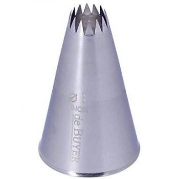 De Buyer – Boquilla de Manga pastelera con Dientes de Acero Inoxidable 7/10