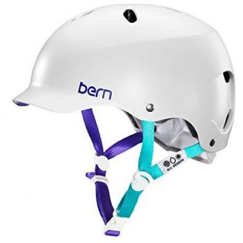 Bern Lenox EPS - Casco para ciclismo, diseño satinado, color blanco Talla:X-Small/Small