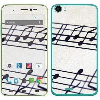 Royal adhesivo RS.100901 autoadhesivo para Wiko Lenny con diseño de partitura