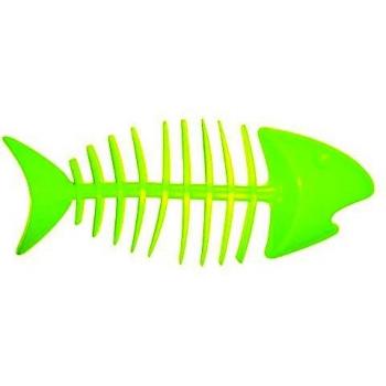 Jabonera de PVC en forma de pez color verde MSV