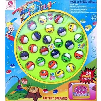 JUINSA- Juego de Pesca eléctrico, 24 cm