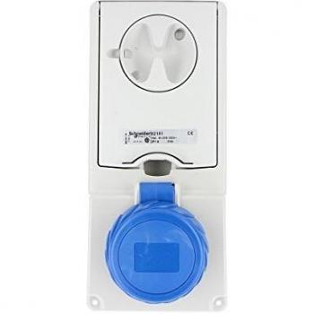 Toma vertical enclavada Schneider 2X16A+T 230V IP65