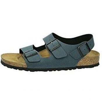 Birkenstock Sandalias Unisex de Zapatos 0634513 Milano BS Talla 40 Azul