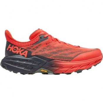 Zapatilla Hoka Speedgoat 5 GTX - Diseño en Rojo y Negro