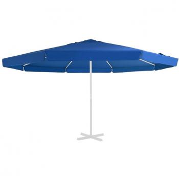 Toldo de repuesto para sombrilla azul 300 cm