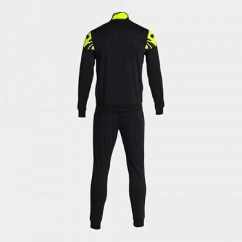 Chándal Joma Lion II Hombre/Niño Negro Amarillo Flúor 103771 Confortable