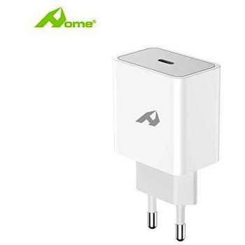 Adaptador DE Red Enjoy Tipo C PD18W 5V/3A, 9V/2A, 12V/15A 18W MAX Blanco