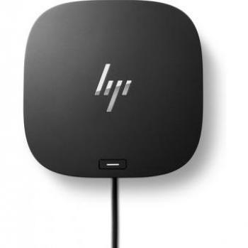 HP USB-C G5 Essential Dock with Dual DisplayPort, HDMI 2.0, RJ45, USB-C, 4 USB 3.0 Ports, Combo Audio Jack, and 65W Laptop Charging