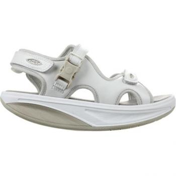 Sandalias Mujer Cómodas MBT Kisumu Blancas