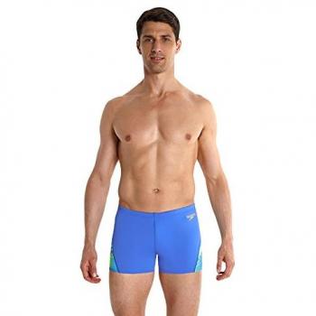 Speedo Alv Curve Pn Asht Am Bañador Para Adulto multicolor Bali Blue/Diva/Giallo Fluo Talla:30
