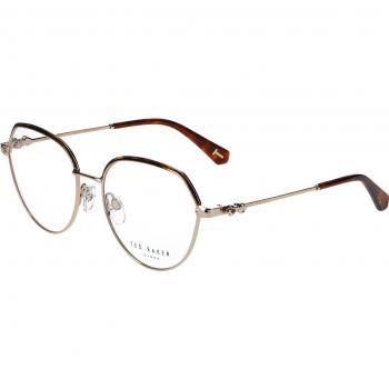 Ted Baker TB2349 412 Women's Eyeglasses Gold Size 53 - Blue Light Block Available (Frame Only)