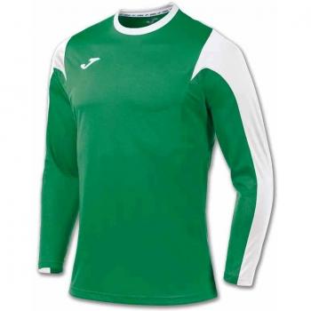 Joma 100147.452 - Camiseta de equipación de manga larga para hombre, color verde / blanco, talla XL