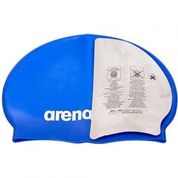 Arena Classic Silicone Junior Swimming Cap Blue-White