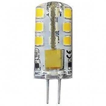 eDM 98912 Bombilla Bi-Pin Silicona Led G4, Luz Fria