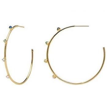 Pendientes P D PAOLA AR01-080-U INDIGO mujer plata piedras