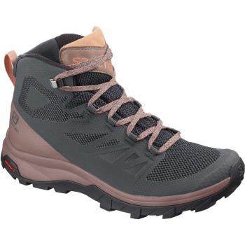 Salomon OUTline Mid GTX W Calzado para senderismo ebony