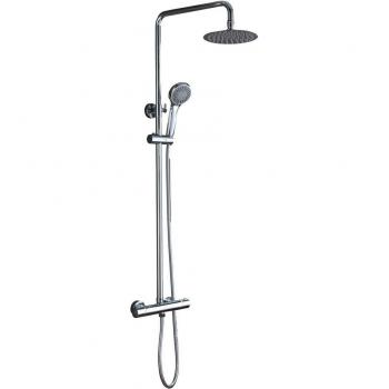 Conjunto de ducha termostática Londres con barra extensible y grifería BTL011 Imex