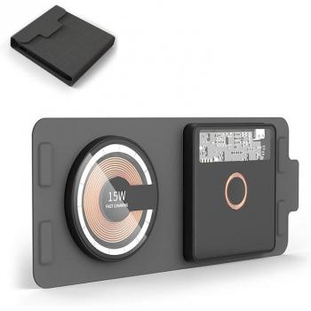 Cargador inalámbrico plegable portátil 15W de DAM