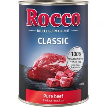 Rocco comida húmeda 1 x 400 g - Vaca Pura