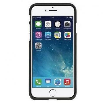 Funda para Móvil Mobilis Back Cover en Color Negro Compatible con iPhone SE / 8 / 7 / 6 / 6S de 11,9 cm (4.7) - Referencia: 055027